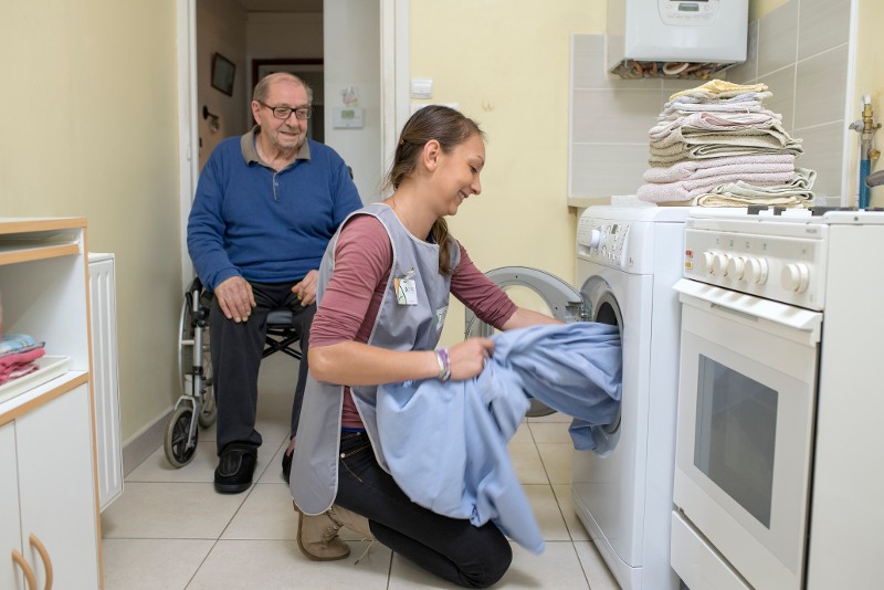 Visite à domicile du bénévole